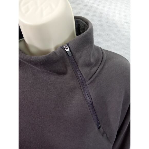 MTA Sport women's large gray pullover long sleeve workout - Picture 2 of 11